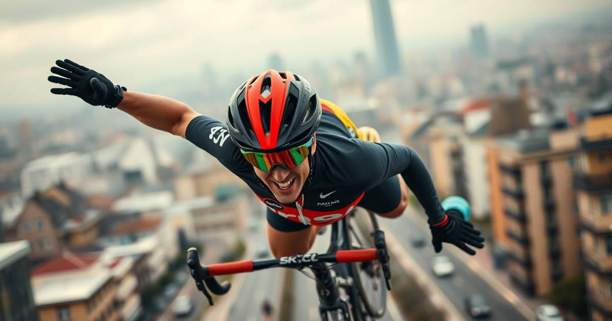 🚨 Un cycliste survit miraculeusement à une chute de 8 mètres grâce à ce casque révolutionnaire made in France !