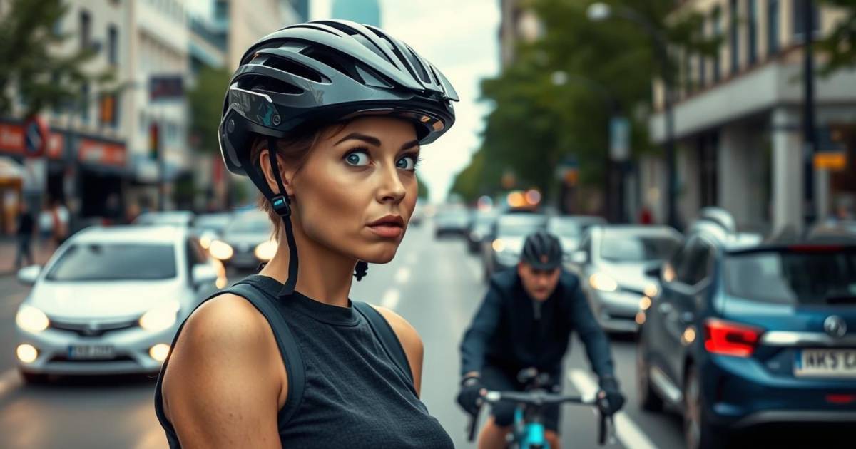 ALERTE : Ce nouveau casque de vélo révolutionnaire rend invisible aux voitures - Les constructeurs automobiles le détestent !