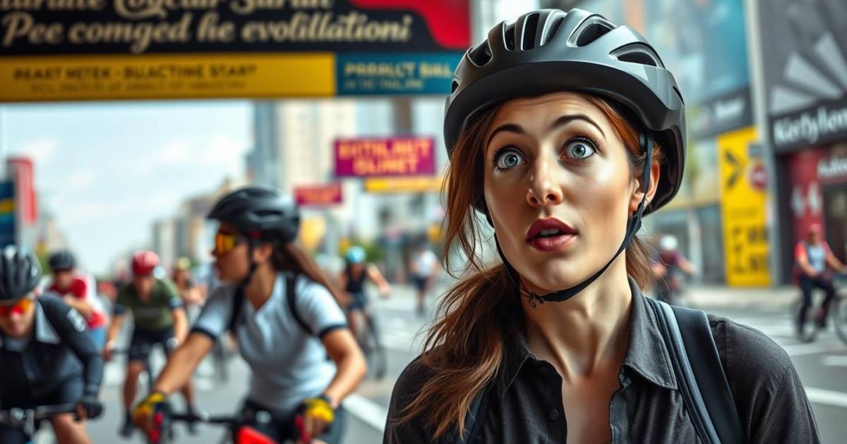 ALERTE : Ce Nouveau Casque Révolutionnaire Rend les Cyclistes Pratiquement Immortels (Les Constructeurs Auto le Détestent)