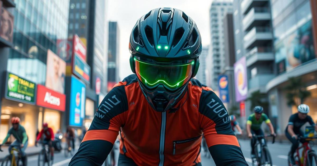 La révolution des casques connectés : quand la protection à vélo devient intelligente en 2024