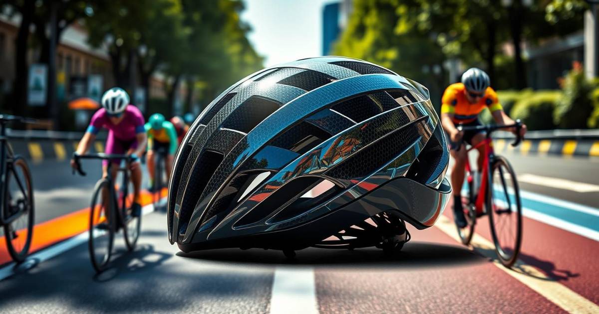 Le Graphène Révolutionne les Casques Vélo : Une Protection 5 Fois Plus Légère et 10 Fois Plus Résistante