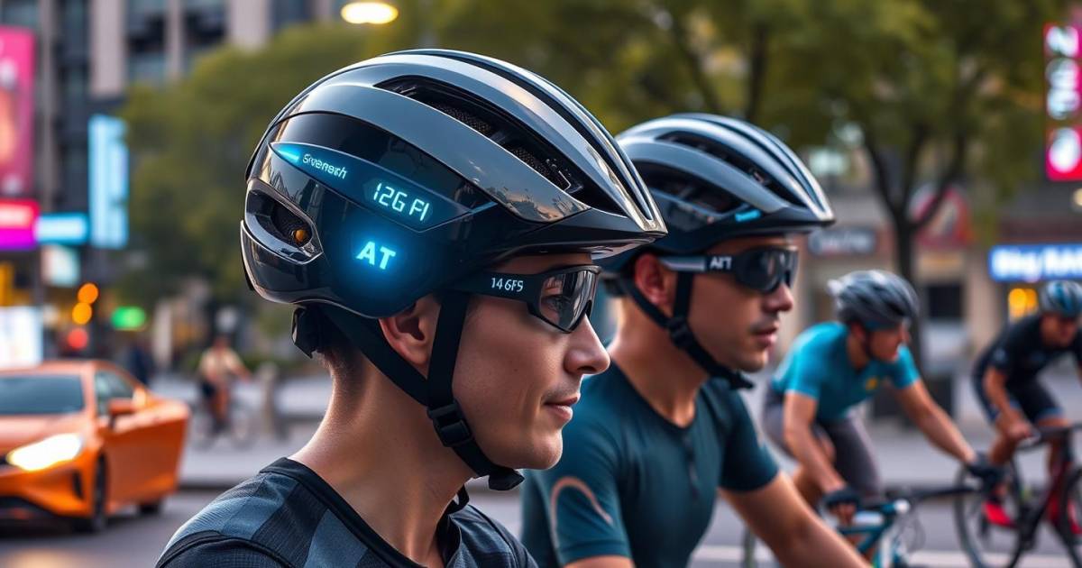 Les Casques Connectés de 2025 : Quand Intelligence Artificielle et Sécurité à Vélo Fusionnent