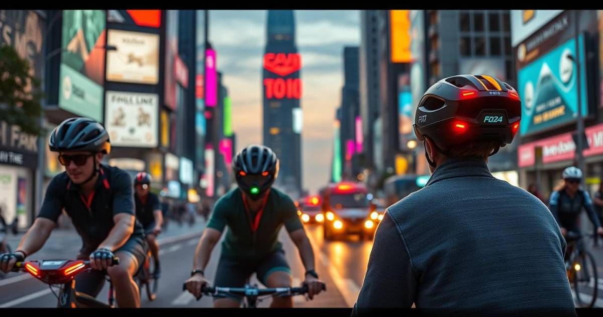 Les casques de vélo connectés en 2024 : Une révolution pour la sécurité des cyclistes urbains