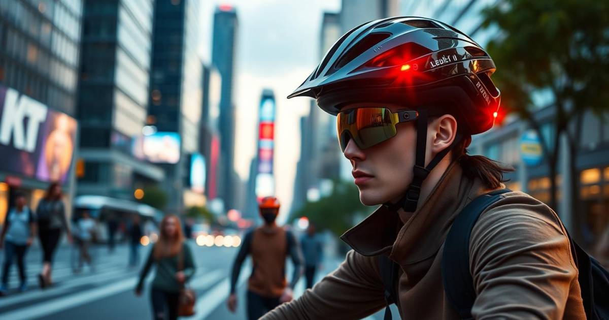 Les dernières tendances 2024 en matière de casques connectés : sécurité et style pour cyclistes urbains