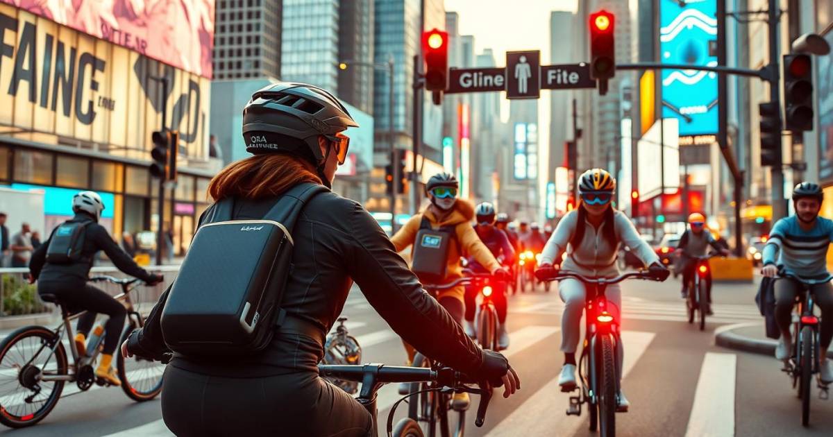 Les nouvelles protections connectées pour vélo : quand la sécurité rencontre l'intelligence artificielle en 2024