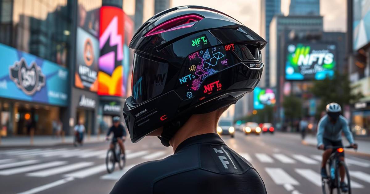 NFT et Casques Connectés : La Révolution High-Tech de la Protection Cycliste en 2025